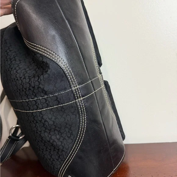 Coach SoHo Mini Signature and leather Women's Handbag tote - Picture 6 of 14